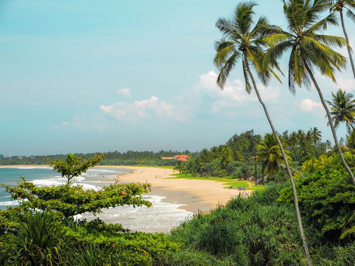 Bentota beach, west coast Sri Lanka