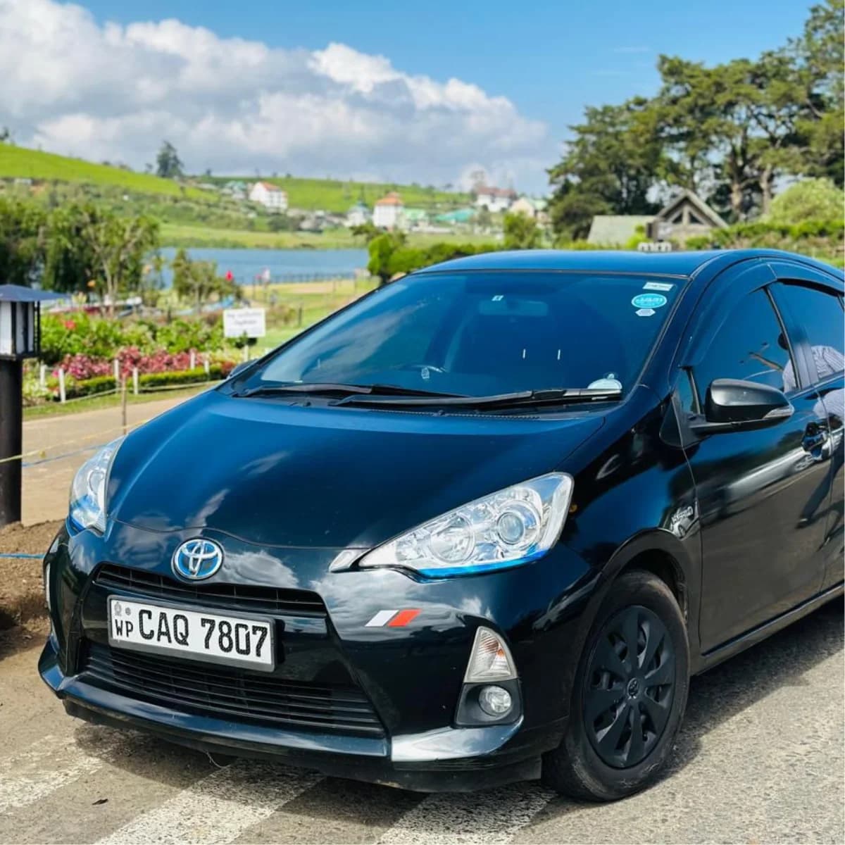 Toyota Aqua for rent from NOHA