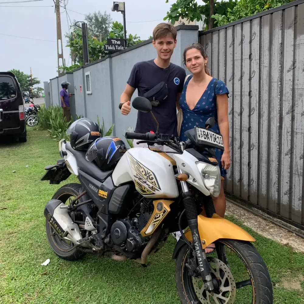 A NOHA motorbike, quicker for long solo distances