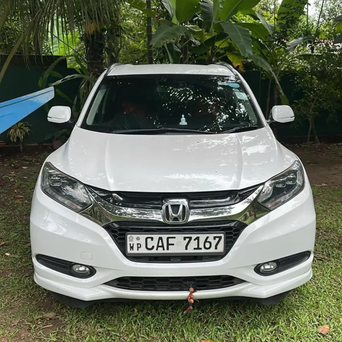 Exterior of a Honda Vezel self-drive rental car from NOHA