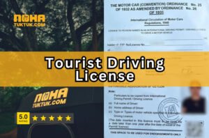 Tourist Driving License in Sri Lanka NOHA TUKTUK