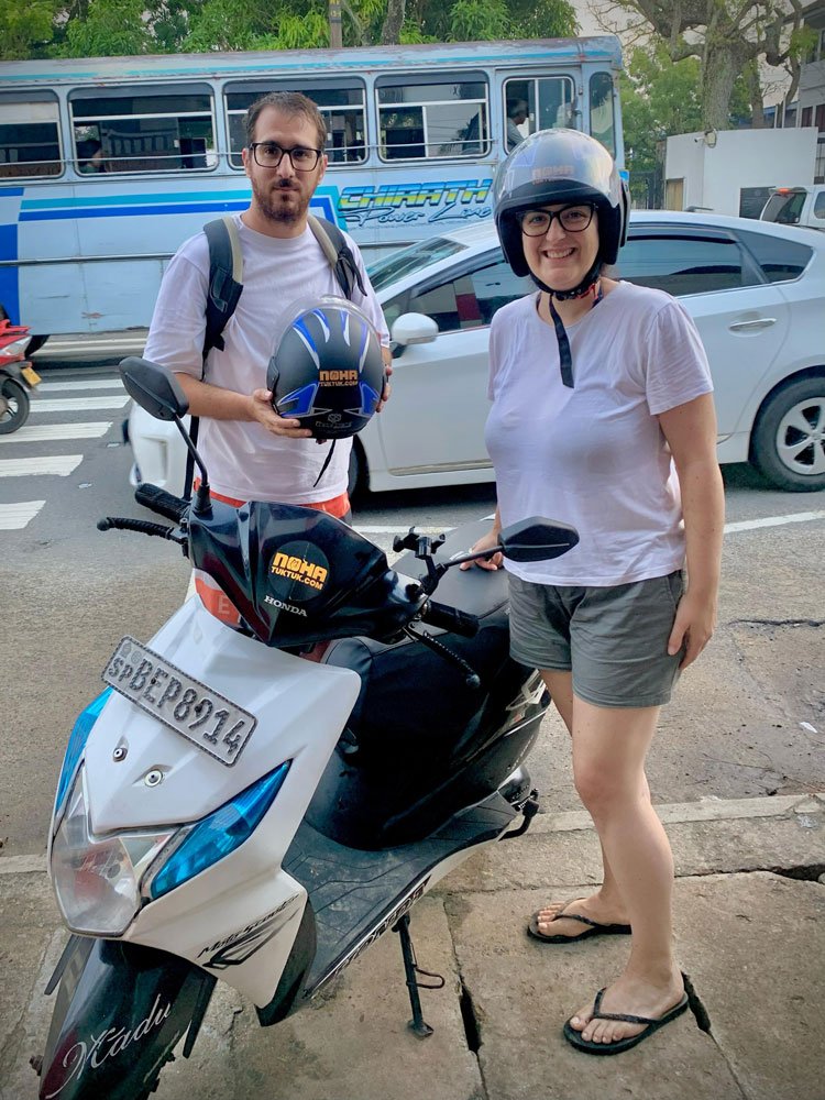 Rent a Scooter in Sri Lanka