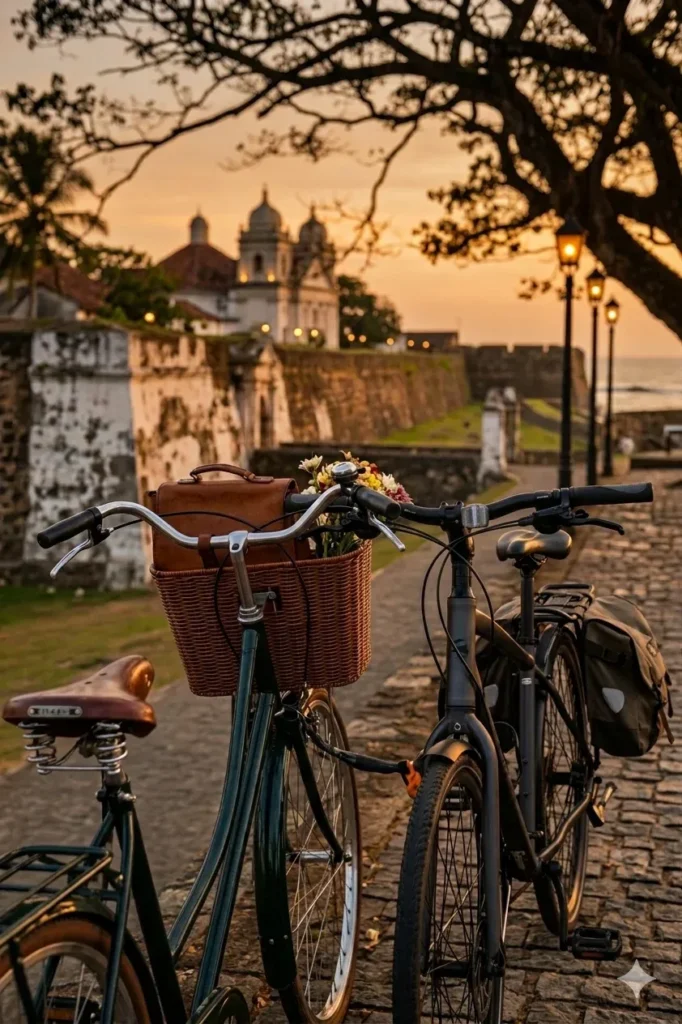 bicycle hire options Galle city bike and mountain bike