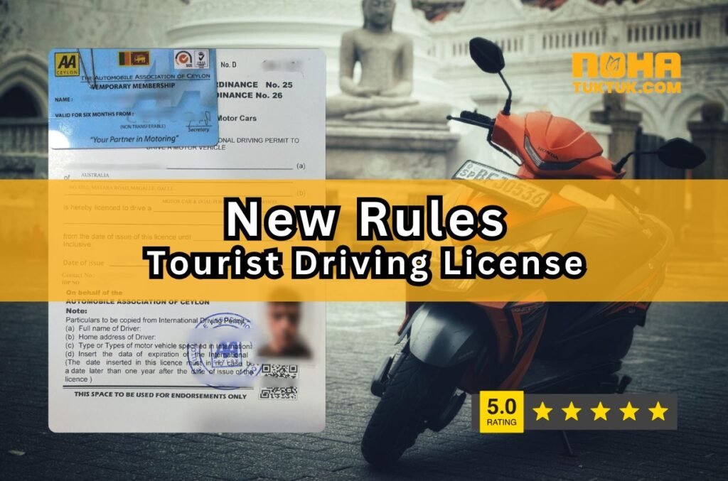 New Sri Lanka Driving License Rules for Foreigners (2026) 4 Sri Lankan Driving Licenses for Foreigners