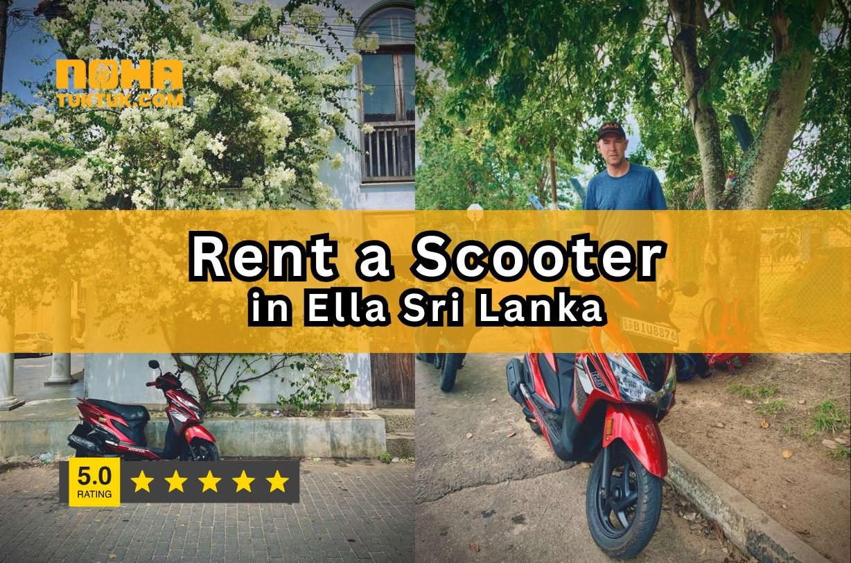Rent a Scooter in Ella Sri Lanka
