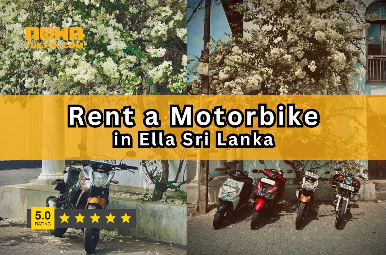 Rent a Motorbike in Ella Sri Lanka