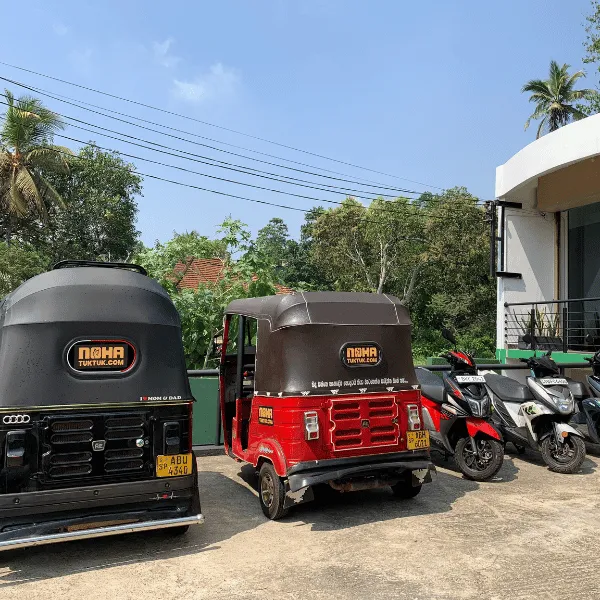 NOHA seasonal discount offer for tuk tuk rental