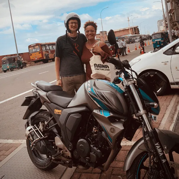 150cc motorbike available for rental in Sri Lanka